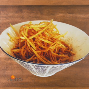 huevos tartu Noodles tha tablero